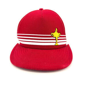 Pukka Headwear 2012 Ryder Cup Medinah Red Embroidered Snapback Cap